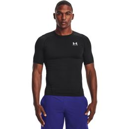 Снимка на Тениска Under Armour Hg Armour Comp SS Black/ White L