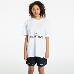 Снимка на Тениска Under Armour Project Rock Campus Q3 T-Shirt White/ Black L