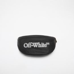 Снимка на Чанта за кръста Off-White Kids Big Bookish Funny Belt Bag Black/ Reflective Universal