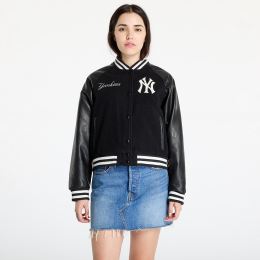 Снимка на Яке New Era MLB Womens Varsity New York Yankees Black/ Off White L