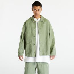 Снимка на Яке Nike Sportswear Men's Unlined Chore Coat Oil Green/ White XL