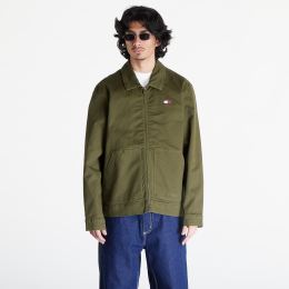 Снимка на Яке Tommy Jeans Regular Cotton Jacket Drab Olive Green L