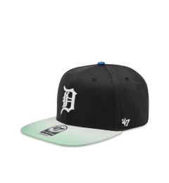 Снимка на 47 Brand Шапка с козирка Mlb Detroit Tigers Paradigm Tt Snap ’47 Captain B-PDMCP09CTP-BK Черен