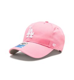 Снимка на 47 Brand Шапка с козирка MLB Los Angeles Dodgers Raised Basic '47 MVP B-RAC12CTP-RSA Розов