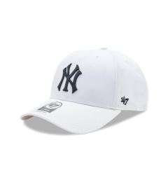 Снимка на 47 Brand Шапка с козирка MLB New York Yankees '47 MVP SNAPBACK B-MVPSP17WBP-WHM Бял