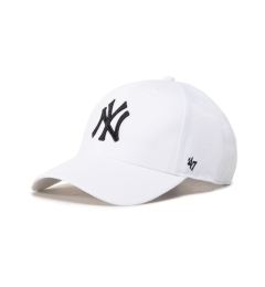 Снимка на 47 Brand Шапка с козирка Mlb New York Yankees B-MVPSP17WBP-WH Бял