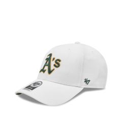 Снимка на 47 Brand Шапка с козирка Mlb Oakland Athletics '47 Mvp B-MVP18WBV-WHA Бял