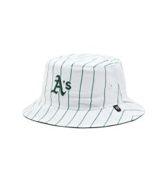 Снимка на 47 Brand Шапка с козирка MLB Oakland Athletics Pinstriped '47 BUCKET B-PINSD18PTF-DG Зелен