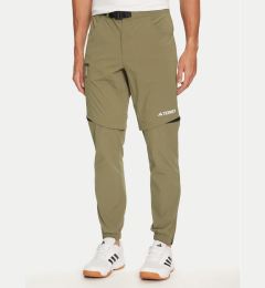 Снимка на adidas Outdoor панталони Terrex Utilitas IQ3505 Зелен Regular Fit