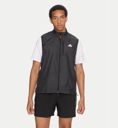 Снимка на adidas Елек Own the Run IN1493 Черен Slim Fit