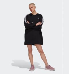 Снимка на adidas Плетена рокля adicolor HM4688 Черен Relaxed Fit