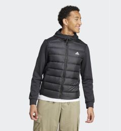 Снимка на adidas Пухено яке Essentials Hybrid Down HZ4430 Черен Slim Fit