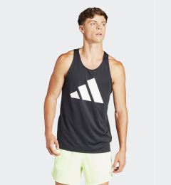 Снимка на adidas Тениска от техническо трико Run It IL7233 Черен Slim Fit