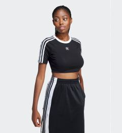 Снимка на adidas Тишърт 3-Stripes Baby IU2532 Черен Slim Fit