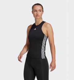 Снимка на adidas топ AEROREADY Train Essentials Regular 3-Stripes Tank Top HR7815 Черен Slim Fit