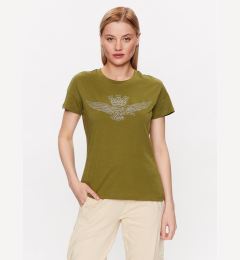 Снимка на Aeronautica Militare Тишърт 231TS2103DJ510 Зелен Regular Fit