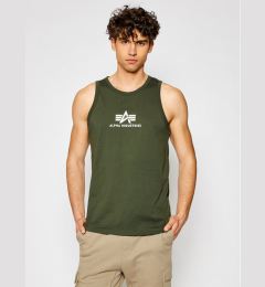 Снимка на Alpha Industries Мъжки топ Basic 126566 Зелен Regular Fit