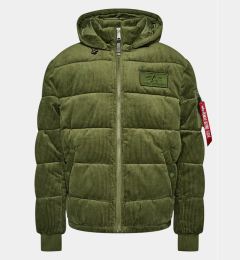 Снимка на Alpha Industries Пухено яке Cord 138118 Зелен Regular Fit