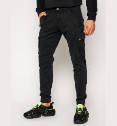 Снимка на Alpha Industries Текстилни панталони Combat 126215 Черен Slim Fit