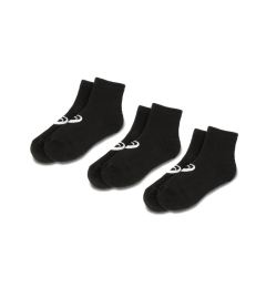 Снимка на Asics Комплект 3 чифта къси чорапи унисекс 3PPK Quarter Sock 155205 Черен