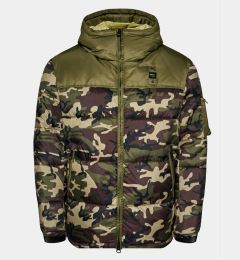 Снимка на Blauer Пухено яке 23WBLUC02322 Зелен Regular Fit