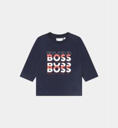 Снимка на Boss Блуза J95362 Тъмносин Regular Fit