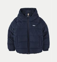 Снимка на Boss Пухено яке J51237 D Тъмносин Regular Fit