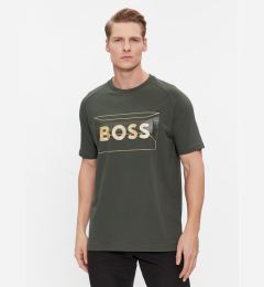 Снимка на Boss Тишърт 50514527 Зелен Regular Fit