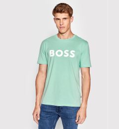 Снимка на Boss Тишърт Thinking 1 50481923 Зелен Regular Fit