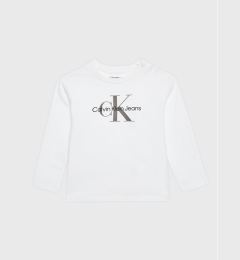 Снимка на Calvin Klein Jeans Блуза Monogram IN0IN00005 Бял Regular Fit