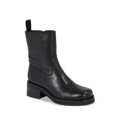 Снимка на Calvin Klein Jeans Боти Biker Boot Lth Wn YW0YW01330 Черен