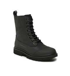 Снимка на Calvin Klein Jeans Боти Chunky Combat Laceup Boot Rub YW0YW01066 Черен