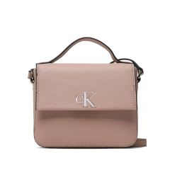 Снимка на Calvin Klein Jeans Дамска чанта Minimal Monogram Boxy Flap Cb19 K60K610330 Розов