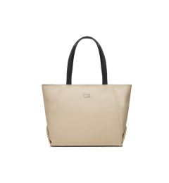 Снимка на Calvin Klein Jeans Дамска чанта Re-Lock Seasonal Shopper_Canvas K60K611446 Екрю