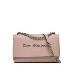 Снимка на Calvin Klein Jeans Дамска чанта Sculpted Ew Flap Conv25 Mono K60K611866 Розов