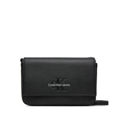 Снимка на Calvin Klein Jeans Дамска чанта Sculpted Ew Flap K60K612375 Черен