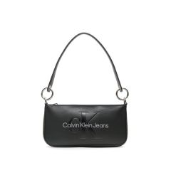 Снимка на Calvin Klein Jeans Дамска чанта Sculpted Shoulder Pouch25 Mono K60K610679 Черен