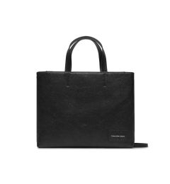 Снимка на Calvin Klein Jeans Дамска чанта Sculpted Tote26 Snake K60K611519 Черен