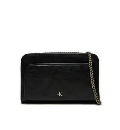 Снимка на Calvin Klein Jeans Дамска чанта Utility Dbl Zip Camera Bag25 K60K613046 Черен