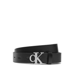 Снимка на Calvin Klein Jeans Дамски колан Round Mono Plaque Lthr Belt 25Mm K60K612271 Черен