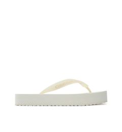 Снимка на Calvin Klein Jeans Джапанки Beach Sandal Flatform YW0YW01620 Екрю