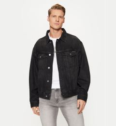 Снимка на Calvin Klein Jeans Дънково яке Relaxed Denim Jacket J30J327024 Черен Regular Fit