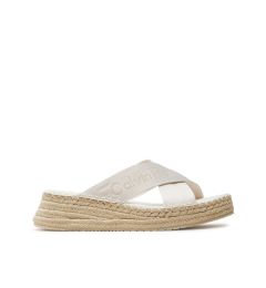 Снимка на Calvin Klein Jeans Еспадрили Sporty Wedge Rope Sandal Mr YW0YW01364 Бял