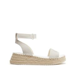 Снимка на Calvin Klein Jeans Еспадрили Sporty Wedge Rope Su Con YW0YW00977 Екрю