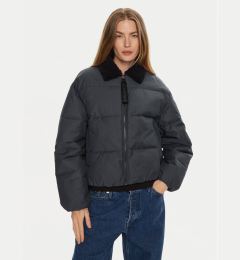 Снимка на Calvin Klein Jeans Пухено яке Aviator J20J224121 Черен Relaxed Fit