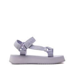 Снимка на Calvin Klein Jeans Сандали Sandal Velcro Webbing In Mtl YW0YW01480 Виолетов