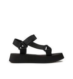 Снимка на Calvin Klein Jeans Сандали Sandal Velcro Webbing In Mtl YW0YW01480 Черен