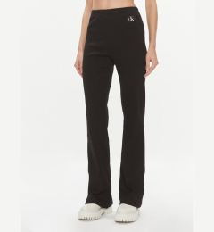 Снимка на Calvin Klein Jeans Текстилни панталони J20J222598 Черен Straight Fit