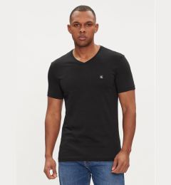 Снимка на Calvin Klein Jeans Тишърт Embro Badge J30J325212 Черен Slim Fit