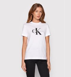 Снимка на Calvin Klein Jeans Тишърт J20J219142 Бял Regular Fit